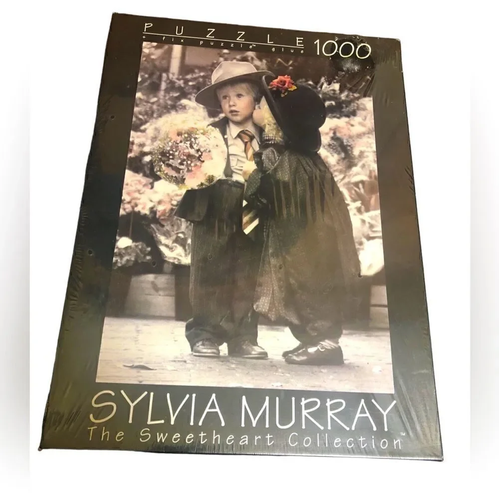 Sylvia Murray The Sweetheart Collection 1000 Piece Puzzle With Fix Puzzle Glue